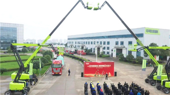 ZOOMLION Exports All Series Aerial Work Platform to East European Market