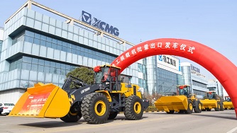 XCMG Loader Export Sales Exceeds 100 Million CNY in January