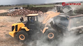 ACNTRUCK | LIUGONG CLG848H Wheel Loader Loading Trucks