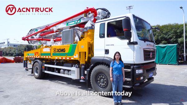 ACNTRUCK | XCMG HV37V Concrete Pump Truck