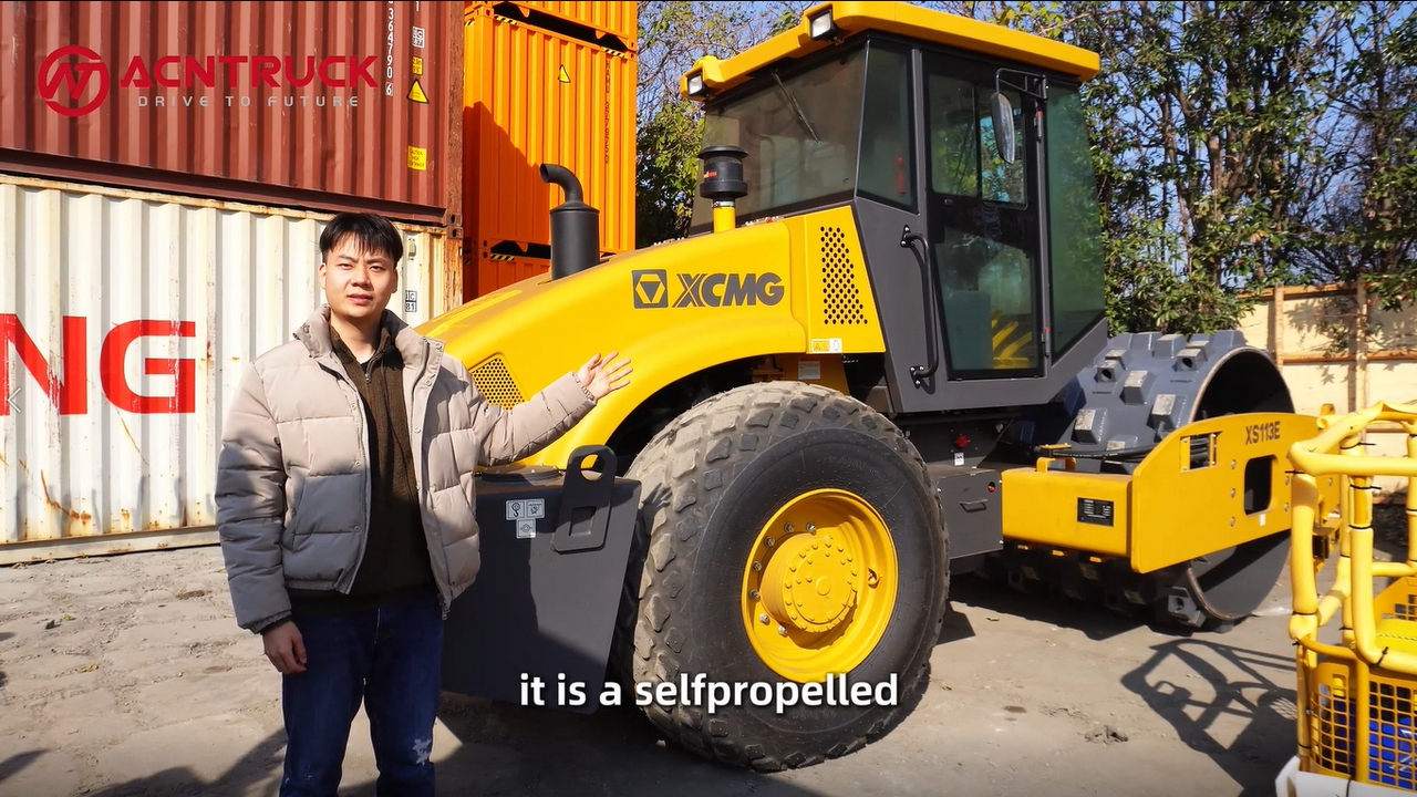 A Deep Dive Into XCMG XS13E Road Roller