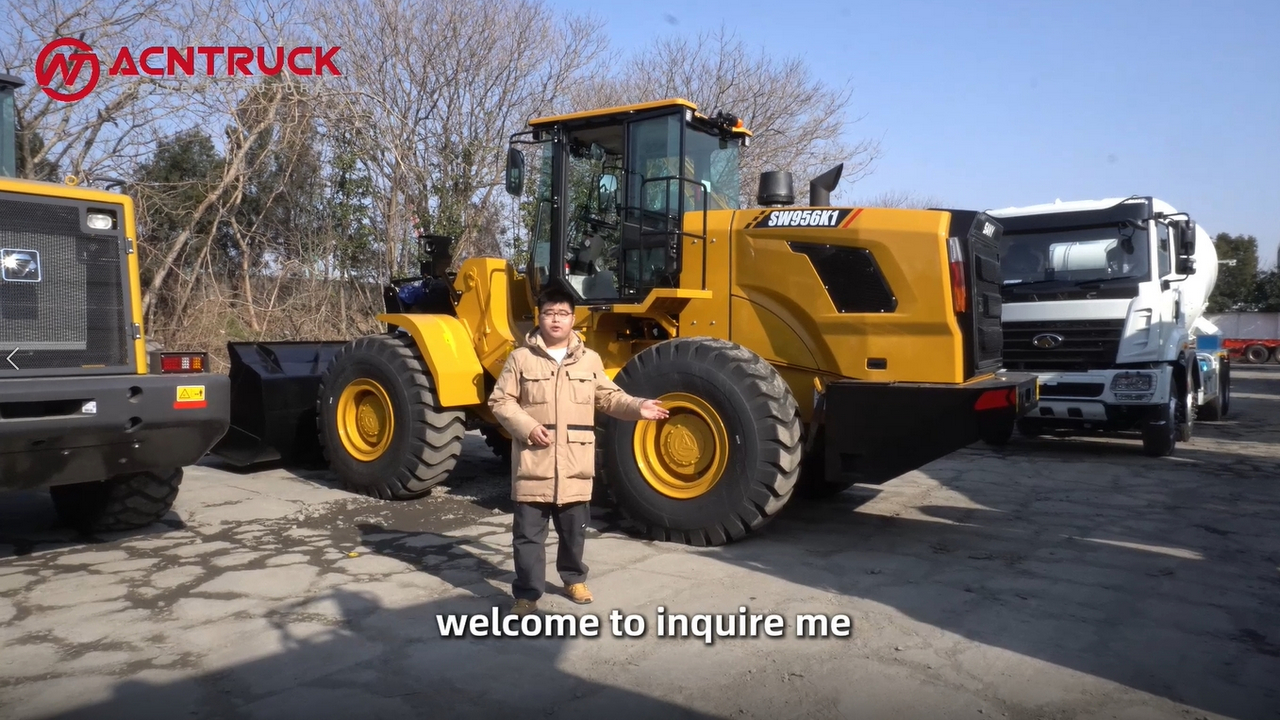 Must-See Heavy Machinery: SANY SW956K1 Wheel Loader