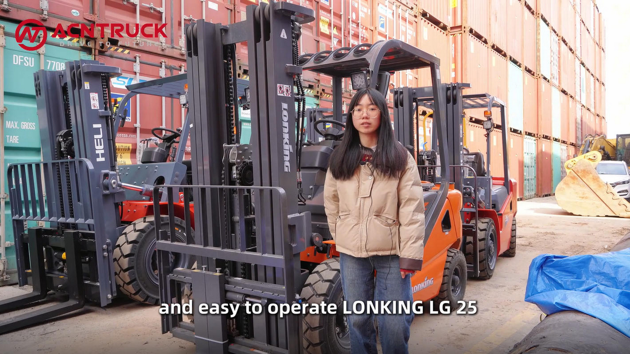 LONKING LG25 Forklift: High-Performance Lifting in Action