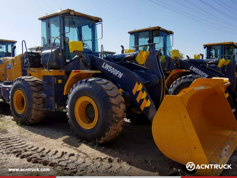 Kyrgyzstan - 2 Units XCMG LW500FN Wheel Loader