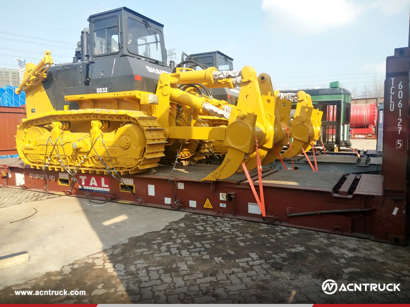 Burkina Faso - 2 Units SHANTUI SD32 Crawler Bulldozer & 4 Units XCMG XS203J Vibratory Roller