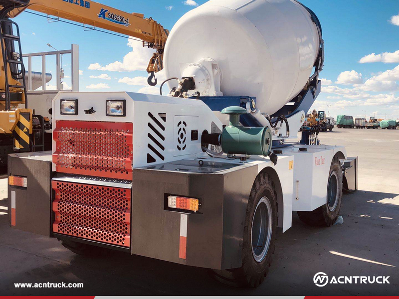 Mongolia - 1 Unit LUZUN JBC4500 Self Propelled Concrete Mixer Truck