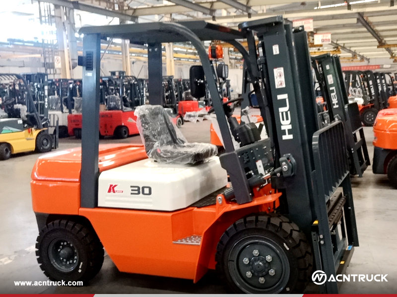 Uzbekistan -  2 Units HELI CPCD30 Diesel Forklift