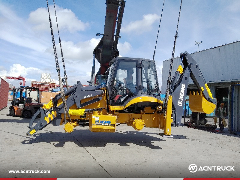 Benin - 1 Unit XCMG GR165 Motor Grader & 1 Unit XCMG LW300KN Wheel Loader And 1 Unit XCMG XE55DA Excavator And 1 Unit XCMG XC870K Backhoe Loader