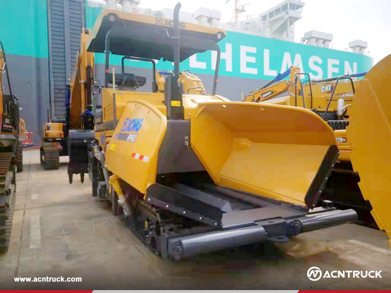 Ecuador - 1 Unit XCMG RP603 Asphalt Paver And 1 Unit XCMG XD103 Tandem Roller