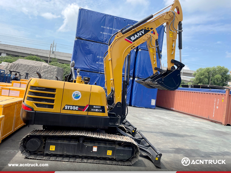 Turkmenistan - 2 Units SANY SY55C Excavator