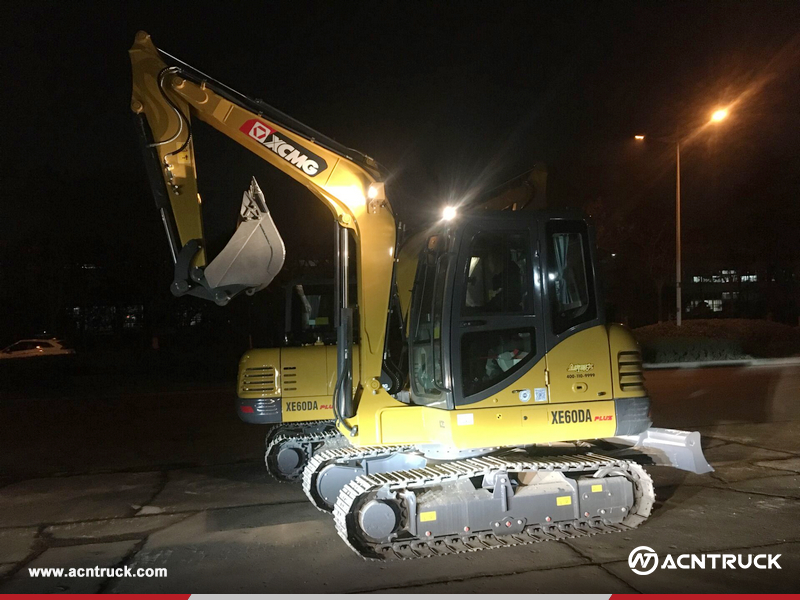 Peru - 2 Units XCMG XE60DA Crawler Excavator