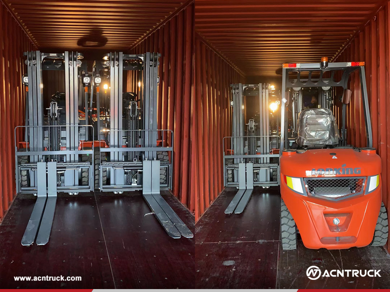 Peru - 6 Units LONKING LG25DT Diesel Forklift