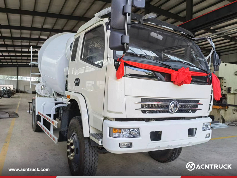 Mexico - 2 Units DONGFENG 6m³ Concrete Mixer Truck