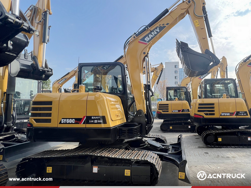Ecuador - 2 Units SANY SY215C Excavator And 2 Units SANY SY60C Excavator And 2 Units LIUGONG CLG4180D Motor Grader And 1 Unit XCMG XC870K Backhoe Loader