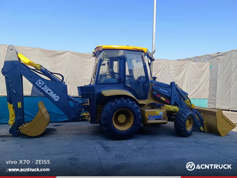 Ecuador - 2 Units SANY SY215C Excavator And 2 Units SANY SY60C Excavator And 2 Units LIUGONG CLG4180D Motor Grader And 1 Unit XCMG XC870K Backhoe Loader