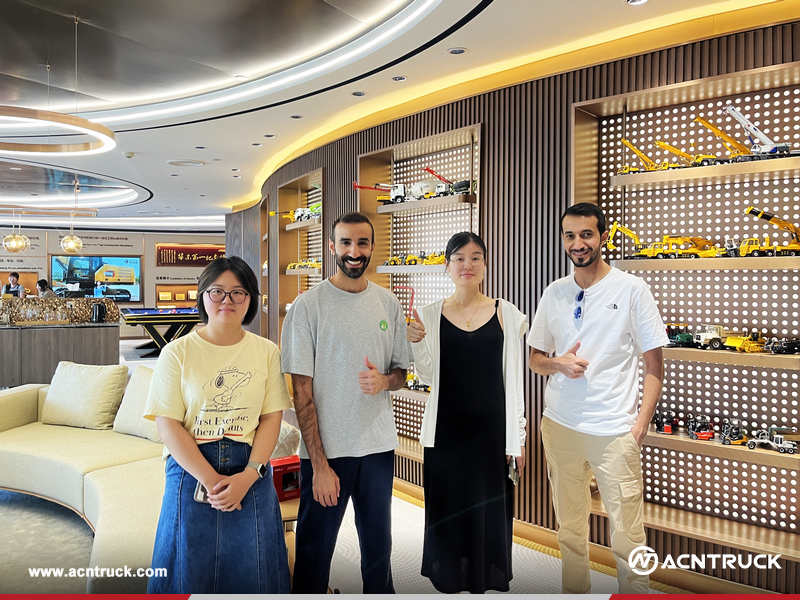 Saudi Arabia Clients Visited ACNTRUCK Office