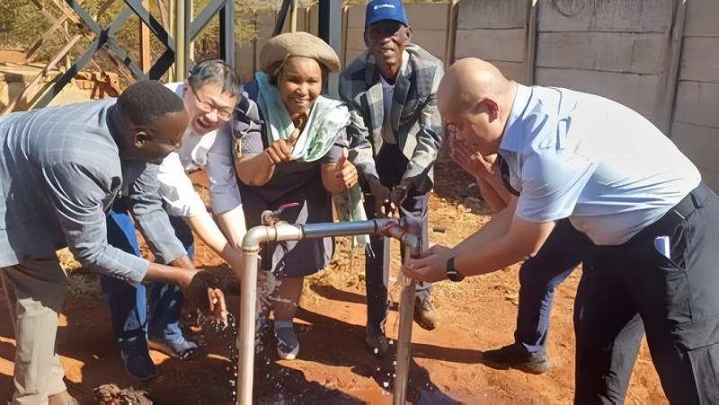 LIUGONG Green Alliance Completes First Well in South Africa