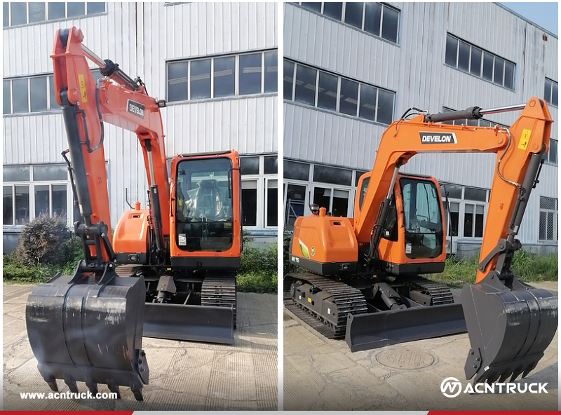 Vietnam - 1 Unit DEVELON DX75 crawler excavator