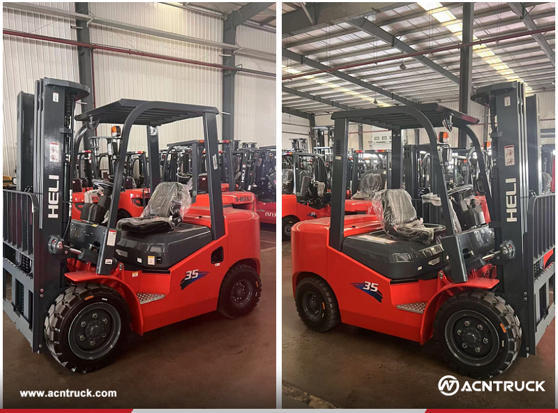 Peru - 1 Unit HELI 3.5 Ton Diesel Forklift