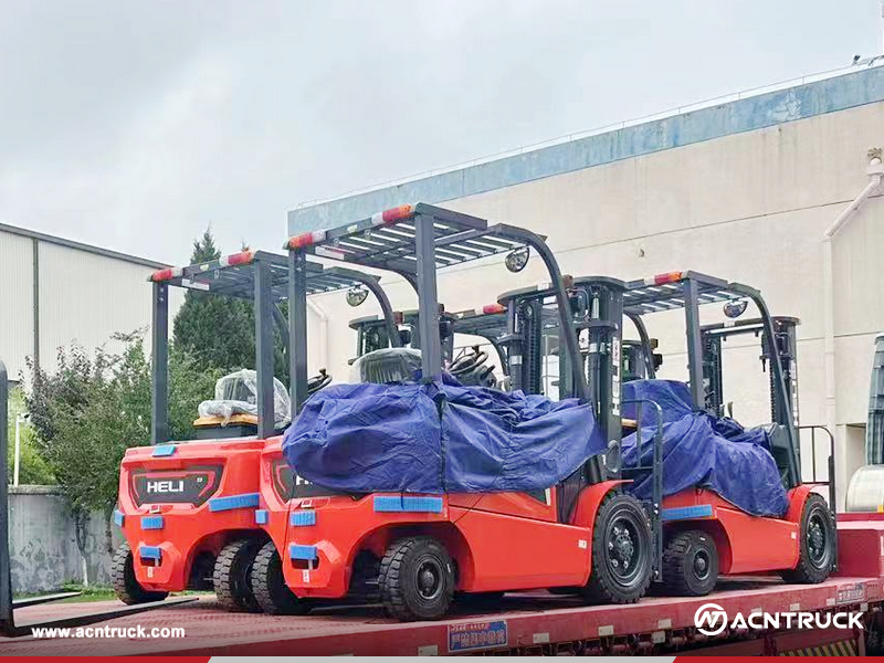 Uzbekistan - 5 Units HELI CPD30-A5H4-S Electric Forklift