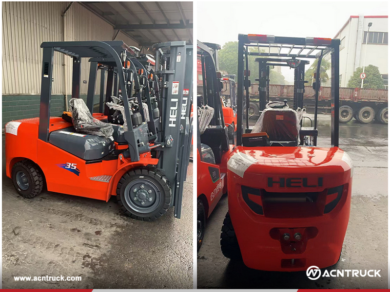 Côte d'Ivoire - 2 Units HELI CPCD35 & CPCD40 Forklift
