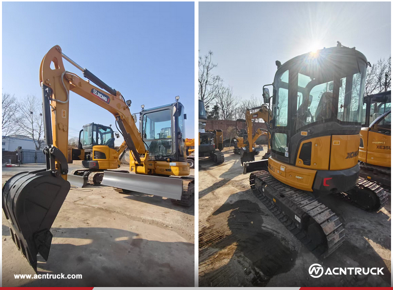 Mexico - 1 Unit XCMG XE35U & XE15U Crawler Excavator
