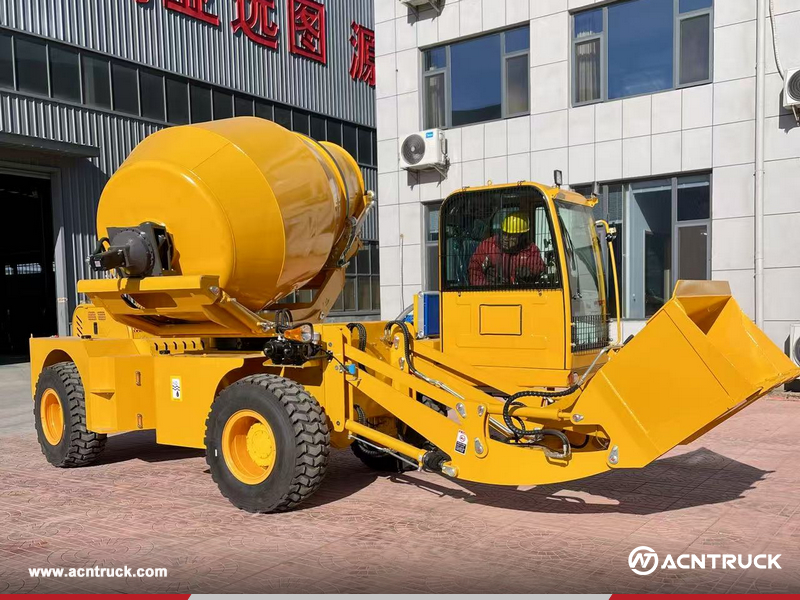 Algeria - 1 Unit XCMG SLM3500 Self-loading Mixer Truck