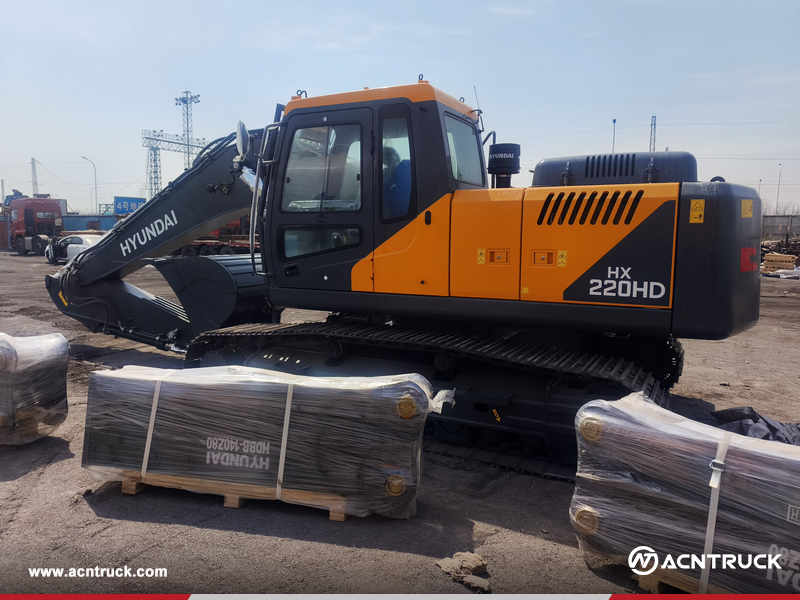 Algeria - 1 Unit HYUNDAI HX220HD Excavator & 3 Unit HYUNDAI HDBB140Z80 Crusher