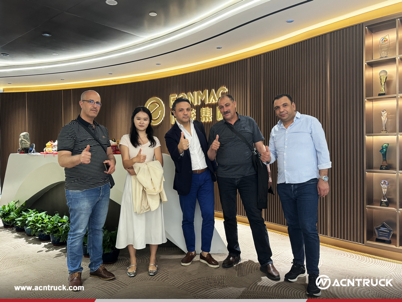 Algeria Clients Visited ACNTRUCK Office