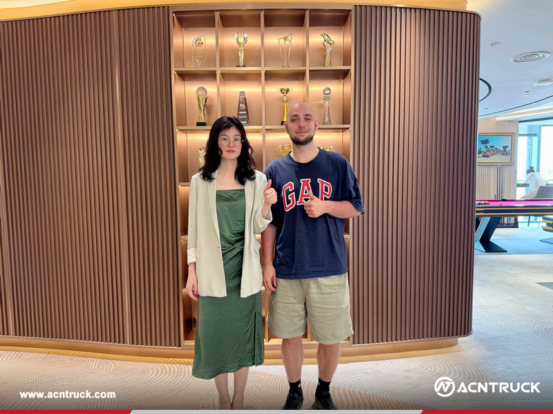 Russia Client Visited ACNTRUCK Office