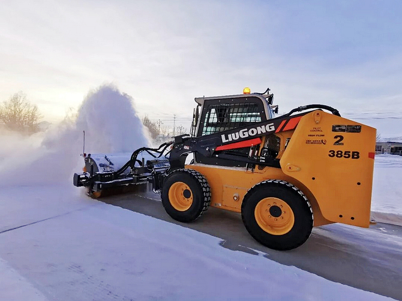 Skid Steer Loader Snow Removal Application Guide