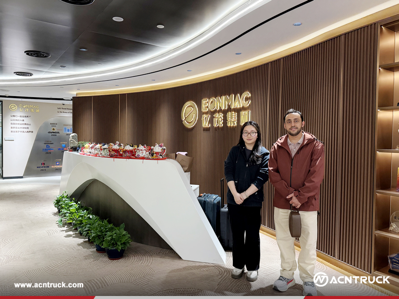 Oman Client Visited ACNTRUCK Office