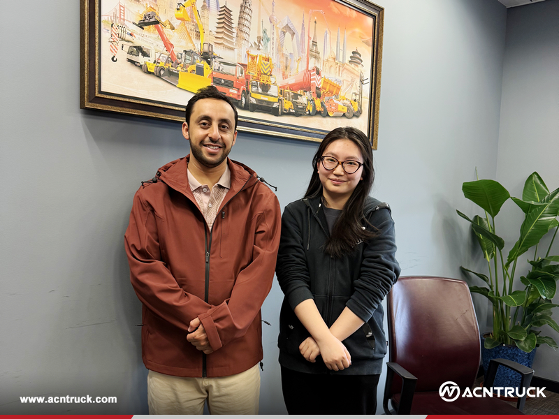 Oman Client Visited ACNTRUCK Office