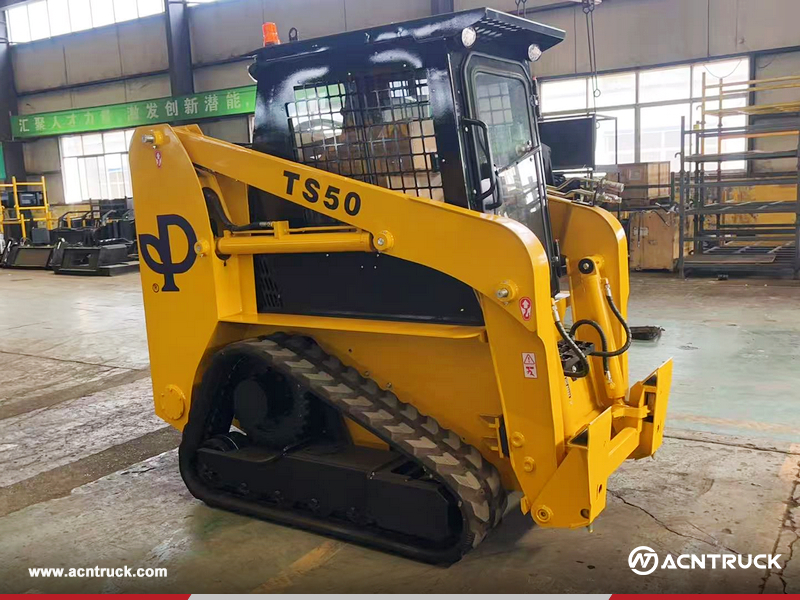 New Zealand - 1 Unit LUYUE TS50 Skid Steer Loader & Trailer