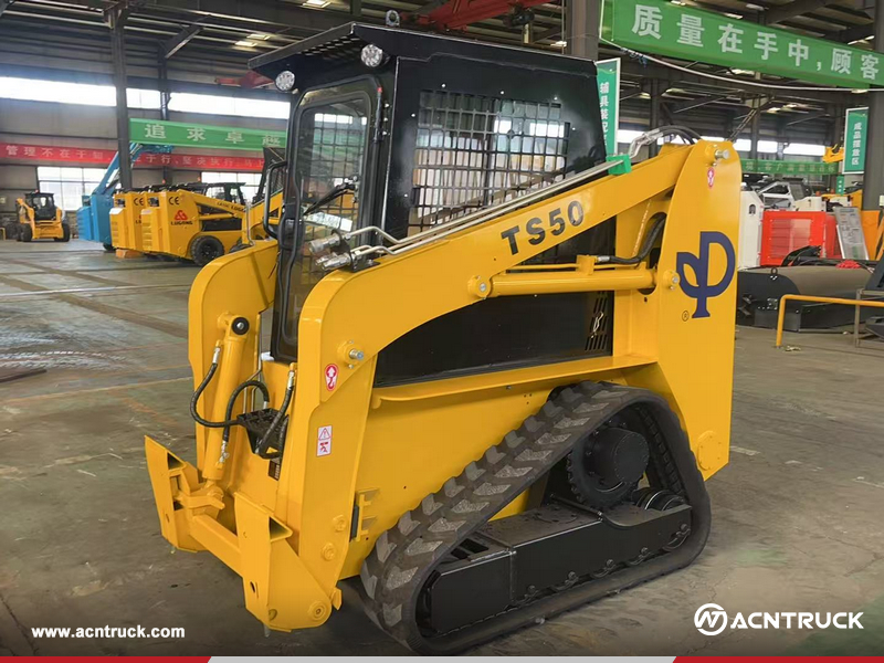 New Zealand - 1 Unit LUYUE TS50 Skid Steer Loader & Trailer